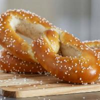 100 Real Pretzels · Box of Soft Fresh Hot Pretzels /Priced right for FUNdraising