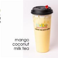 Mango Coconut Milk Tea · Put together the best two flavors of the tropics, put them in a smooth, delicious milk tea d...