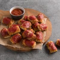 Pepperoni Pretzel Nuggets · Auntie Anne's Pretzel Nuggets are bite-size pretzel pieces packed with flavor. Easy to share...