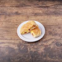Bacon egg and cheese on a roll · Bacon egg and cheese on a roll