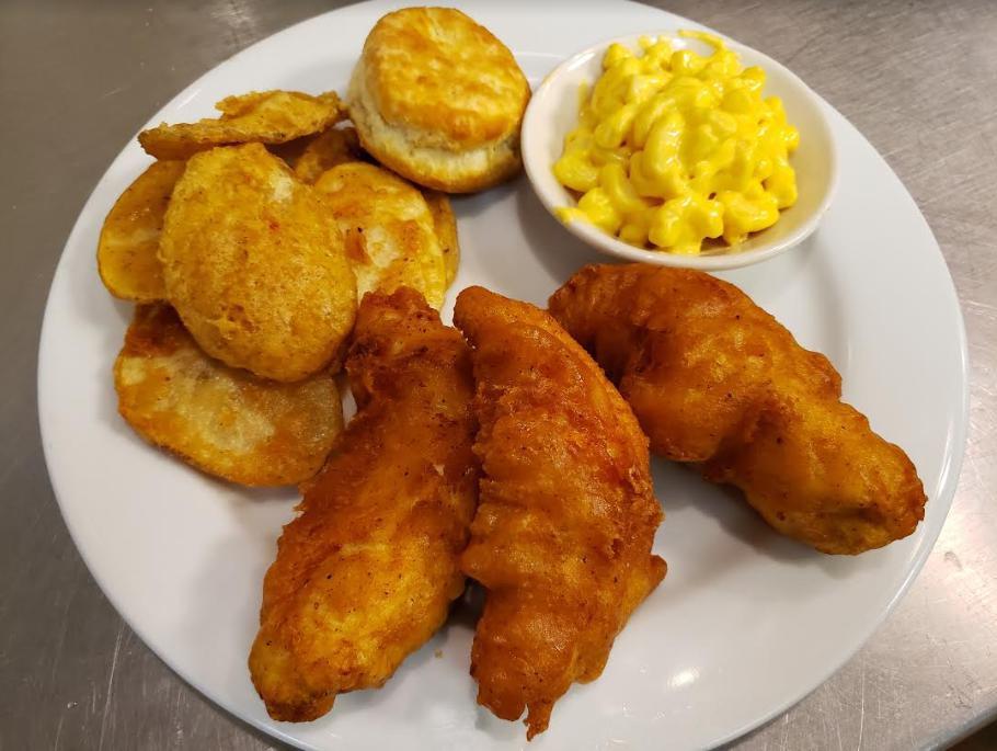 Tender Combo · Includes 1 dipping sauce, 1 biscuit and 1 additional side.