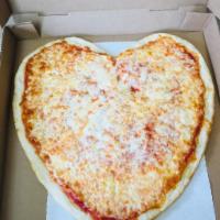 Heart pizza · 