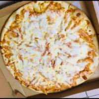 Baked Ziti Pizza · Ziti tossed with sauce and ricotta cheese, topped with mozzarella cheese. 