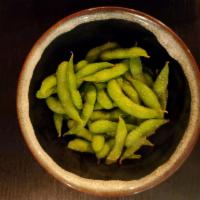 Edamame  · Boiled and salted green bean. 