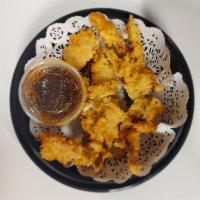 Softshell Crab · Deep-fried softshell crab with special sauce. 
