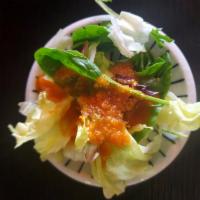 Garden Salad  · Fresh house salad with ginger dressing. 