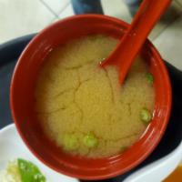 Miso Soup  · Soup that is made from miso paste. 