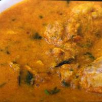 Chicken Goa Curry · Served with rice.Chicken cooked in a rich curry with coconut milk. 