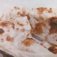 Plain Naan · White leavened bread made in clay oven fresh 