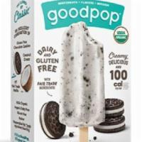 GoodPop Cookies N' Cream Popsicle (2.5 oz x 4-pack) · 