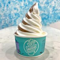 Frozen Hot Chocolate & Vanilla Swirl Cup · Two nostalgic flavors swirled into the same cup. Our vanilla is excellent & our Frozen Hot C...