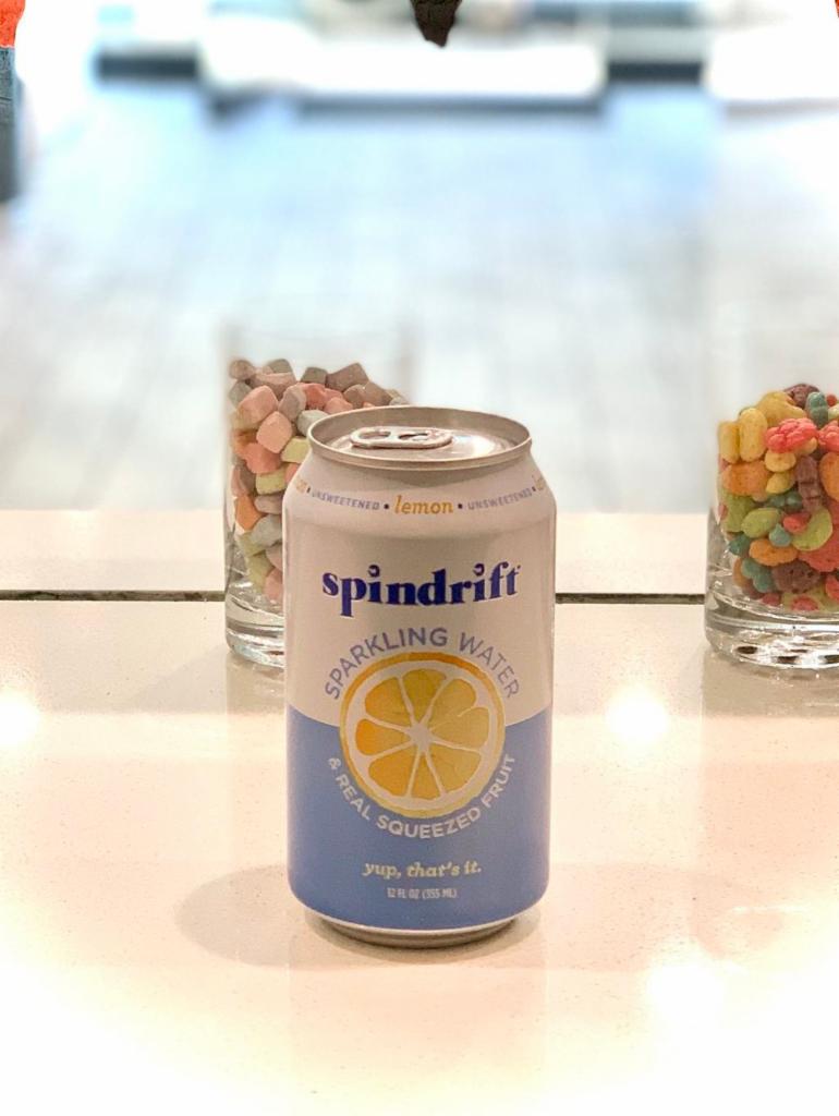Spindrift Sparkling Water - Lemon · Sparkling Water with a hint of lemon