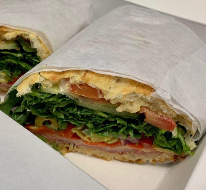 Italian Sub Sandwich  · Provolone, salami, prosciutto cotto, sopressata, mortadella and mustard,