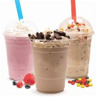 Create Your Own Smoothie Masterpiece · 12 oz with MEGA size color straw