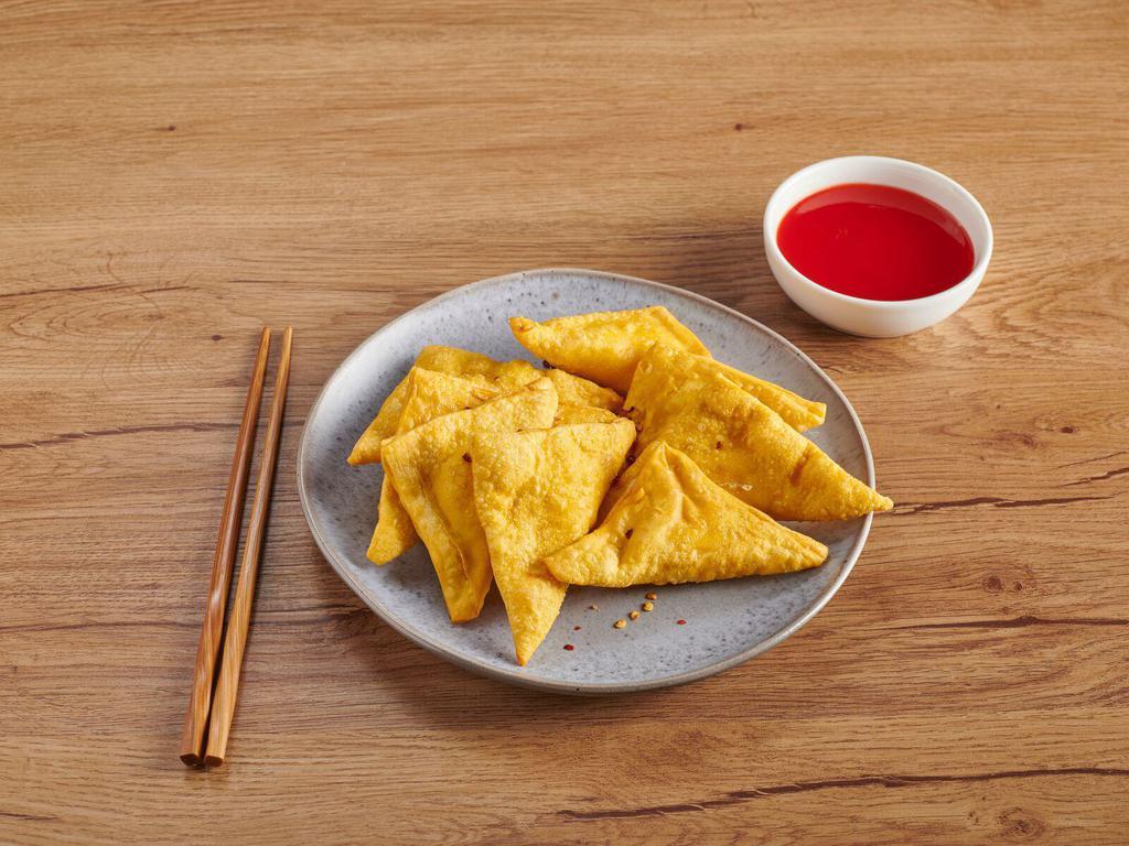 12a. Cheese Wontons · 8 pieces.