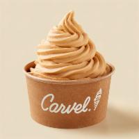 Biscoff® Cookie Butter_Soft · Soft serve, but add a little spice. Enjoy a swirl of classic Carvel Soft Serve Ice Cream ble...