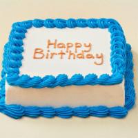 Ice Cream Celebration Cake · Square Ice cream cakes perfect for any occasion made with layers of freshly made, premium va...