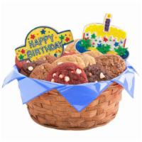 W147. Confetti and Candles Primary Basket · One or two specialty cookies along with your choice of cookie tray. Have your cake and eat y...