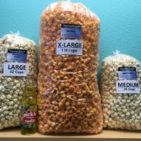Dill Pickle Popcorn · White cheddar cheese and mouth-watering dill pickle seasonings.