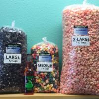 Cotton Candy Popcorn · Candy-coated popcorn with cotton candy flavor. LITE BLUE color