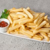 80. French fries · Papas fritas
