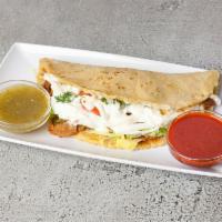 41. al Pastor Quesadilla · Roast pork. Homemade tortilla filled with choice of meat and melted cheese, onion, lettuce, ...