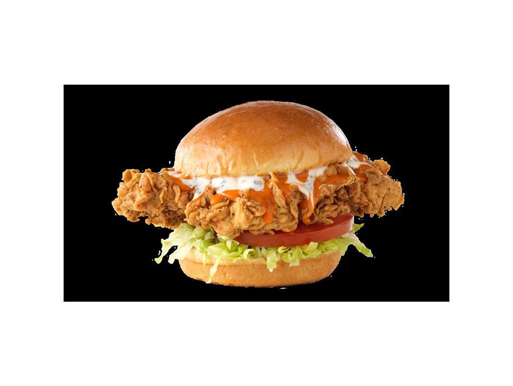 Crispy Chicken Sandwich · Hand-breaded chicken breast built just the way you want it.