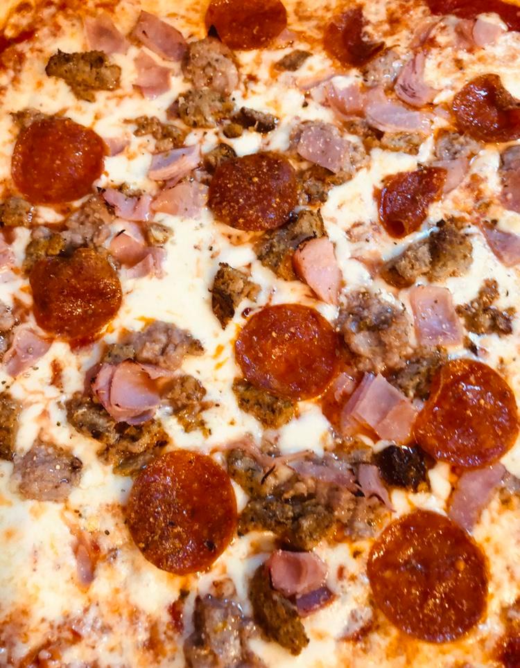 Meat Lover's Pizza · Pepperoni, meatball, sausage and ham.