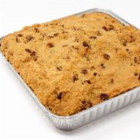 Sour Cream Coffee Cake · Yummy rich buttery cake topped in streusel and pecans. The sour cream makes this cake light ...