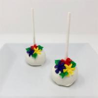Vanilla Cake Pop · Want your quick treat on a stick? Our vanilla cake pops are a perfect bite-sized treat!