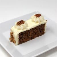 Carrot Cake Slice · Need a piece just for you? You can't pass up our moist spiced cake with carrots, pecans and ...