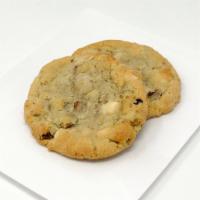 White Chocolate Chip Cookie · White chocolate chips, coconut, and pecans all wrapped up in one cookie! The flavor combinat...
