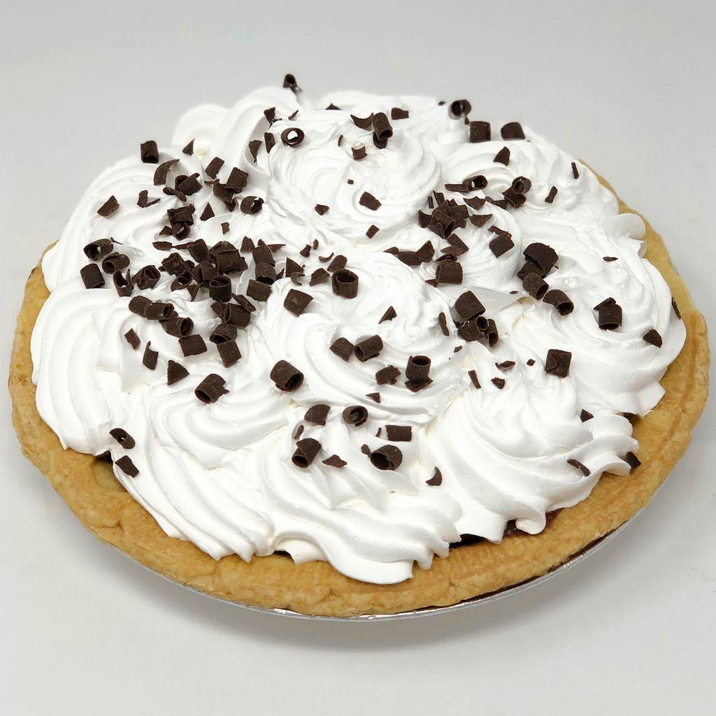 Chocolate Cream Pie · Chocolate cream pie filling topped with whipped cream. One of the best cream pies you'll ever have!