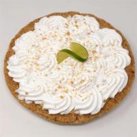 Key Lime Pie · Traditional key lime filling made with real key lime juice. Topped with whip cream and lime ...