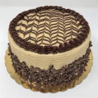 Caramellatte Dessert Cake · Coffee lover? Try this...Mocha cake with caramel filling and our mocha buttercream icing and...
