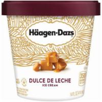 Haagen-Dazs Dulce de Leche Caramel Pint · Inspired by the Latin American classic. A delicious combo of caramel & sweet cream swirled w...