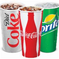 Soft Drinks- Medium size · We get it! Sometimes you just want a good old-fashioned soda with your pretzel. Available in...
