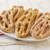 Pretzels by the Dozen · Choose from any of our flavors.
Sold by the Dozen. Pretzels will be made equally among chose...