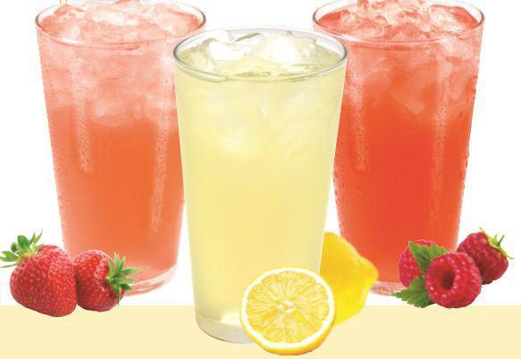 Lemonades by the Half-Gallom · Our Handcrafted lemonade in your choice of original or flavored.  
Served by the Half Gallon. Cups provided at no additional cost upon request. 