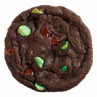 Double Chocolate Mint Cookie · Our delicious moist chocolate cookie baked with rich chocolate chunks and mint chocolate chi...
