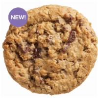 Oatmeal Chocolate Walnut Deluxe Cookie · A spin on the classic oatmeal filled with chocolate chunks, walnuts, brown sugar and rolled ...