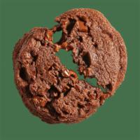 Vegan Double Chocolate Chunk · A vegan spin on our Classic Double Chocolate cookie with the same levels of dark chocolate d...