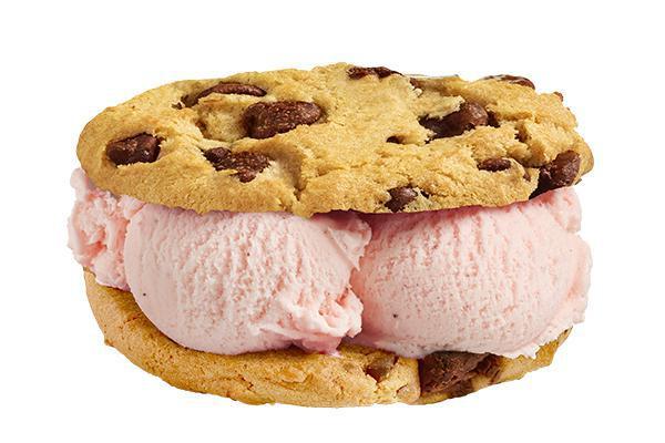 Gluten Free Cookiewich · A tasty treat of ice cream sandwiched between two of our delicious Vegan, Gluten-Free Chocolate Chunk Cookies! Note: Cookie'wiches are delivered unassembled. Our gluten-free products are prepared in an environment where there is a risk of cross-contamination with gluten. Guests with Celiac or gluten sensitivities should know that we will do our best but cannot guarantee that your order will not touch gluten somewhere in the baking and service process.