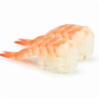 Shrimp Nigiri · Ebi.