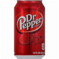 Dr Pepper · 12 OZ can.