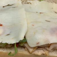 Sliced Buffalo Chicken Breast Cold Signature Creation · Everroast chicken, fresh greens, pepper jack cheese, mayo, Frank's red hot or truffles hot s...