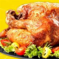 1. Pollo Entero Combo · Entire chicken. 