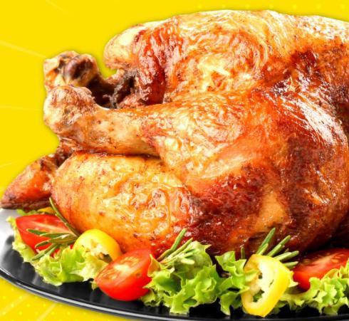 1. Pollo Entero Combo · Entire chicken. 