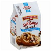 Pepperidge Farm Montauk Soft Baked Cookie 8.6oz · Baked with ingredients to satisfy the most decadent cookie cravings