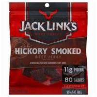 Jack Link's Hickory Smoked Beef Jerky 2.85oz · Slow roasted over hickory hardwood, Hickory Smoked Beef Jerky is a hearty snack that'll put ...